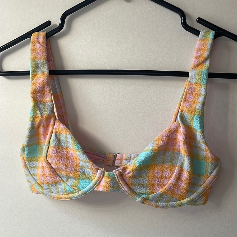 BILLABONG Pastel Plaid bikini